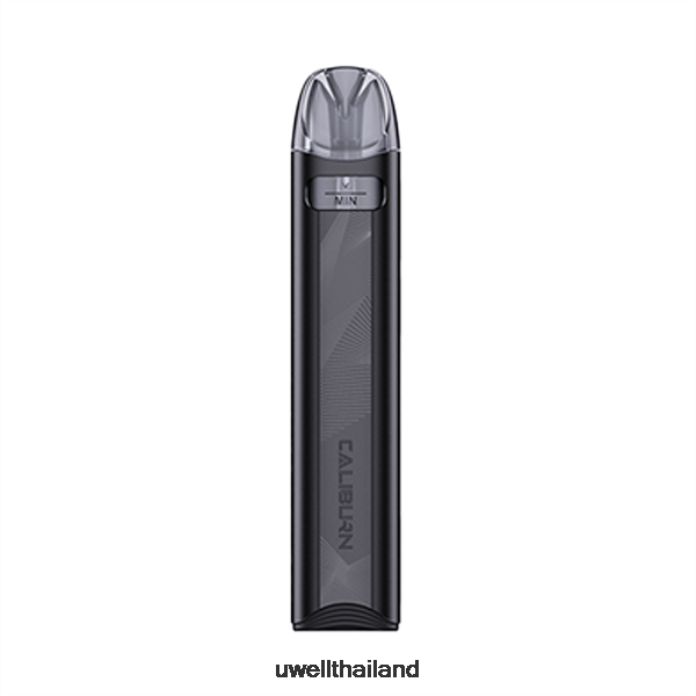 UWELL CALIBURN A3S ชุดอุปกรณ์ (ระบบพ็อด) VPTB24 เที่ยงคืนสีดำ - UWELL Disposable Vape