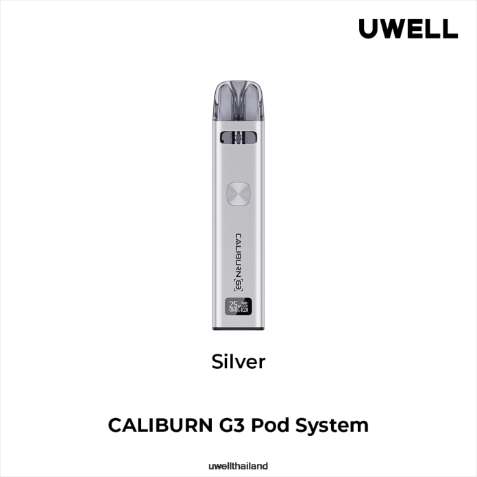 UWELL CALIBURN G3 ชุด VPTB138 เงิน - UWELL Thailand
