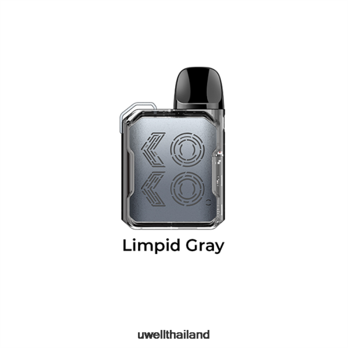 UWELL CALIBURN GK2 ชุดพ็อด VPTB105 สีเทากระจ่าง - UWELL E Cigarette