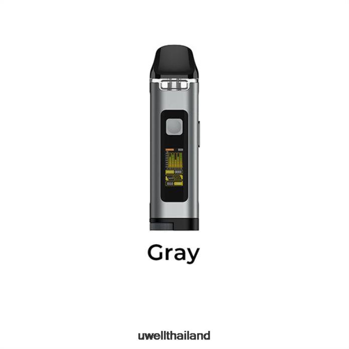 UWELL CROWN D ชุดพ็อด VPTB120 สีเทา - UWELL Vape Disposable