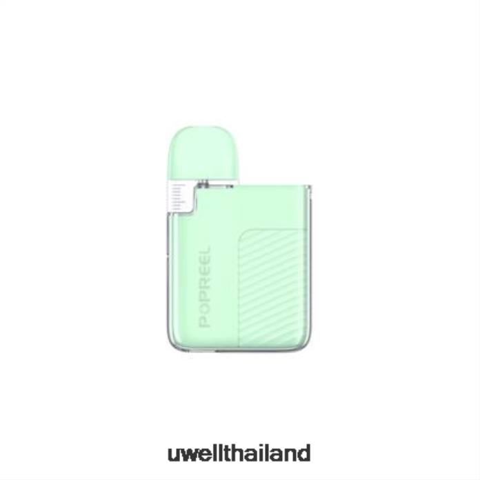 UWELL POPREEL PK1 ชุดพ็อด | 520มิลลิแอมป์ VPTB51 แอปเปิ้ลเขียว - UWELL Vape Kit