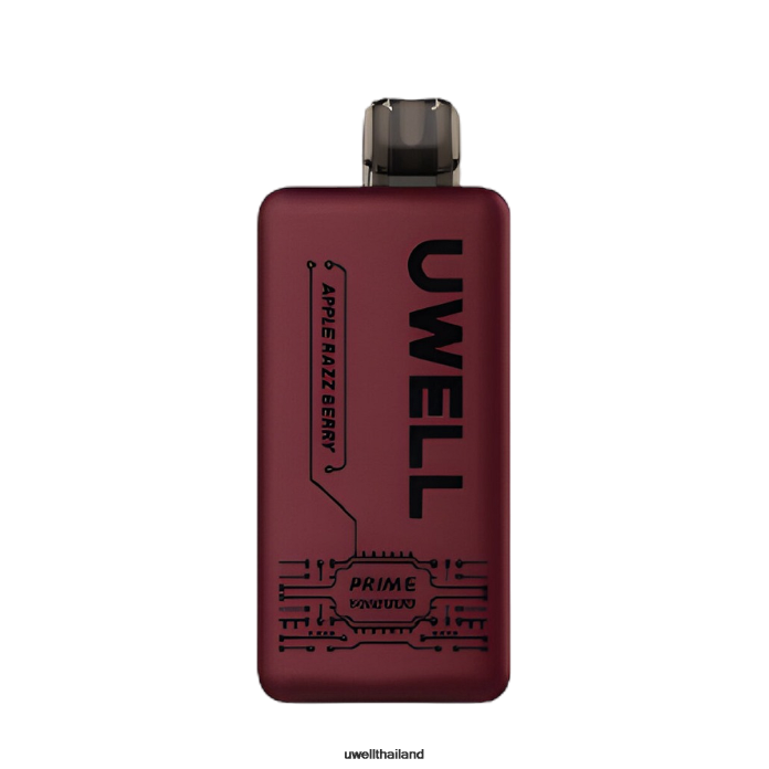 UWELL PRIME BG12000 บุหรี่ไฟฟ้าแบบใช้แล้วทิ้ง VPTB297 แอปเปิ้ลราซเบอร์รี่ - Best UWELL Vape Flavours