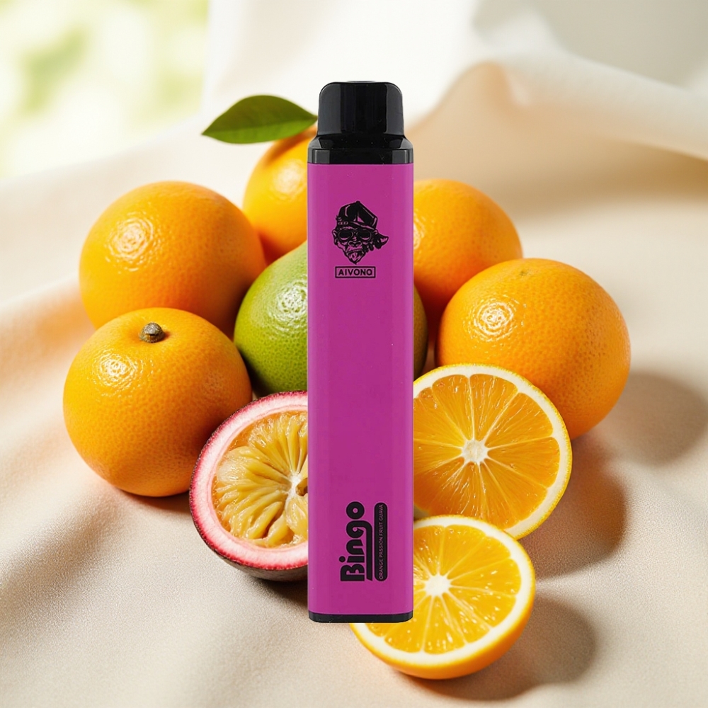 Aivono AIM BINGO 4000 Puffs ส้มเสาวรสฝรั่ง 10mL 1000mAh