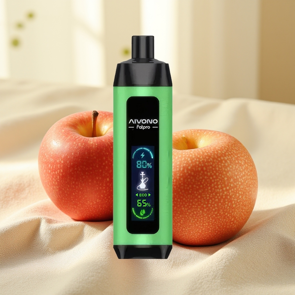 Aivono AIM FATPRO 22000 Puffs สองแอปเปิ้ล 28ml 5% Nic 600mah