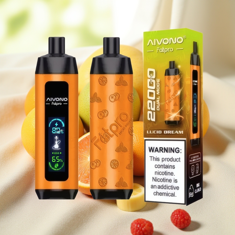 Aivono Aim Fatpro 22000 Puffs 28ml 0.6ohm Mesh Lucid Dream ลูซิดดรีม