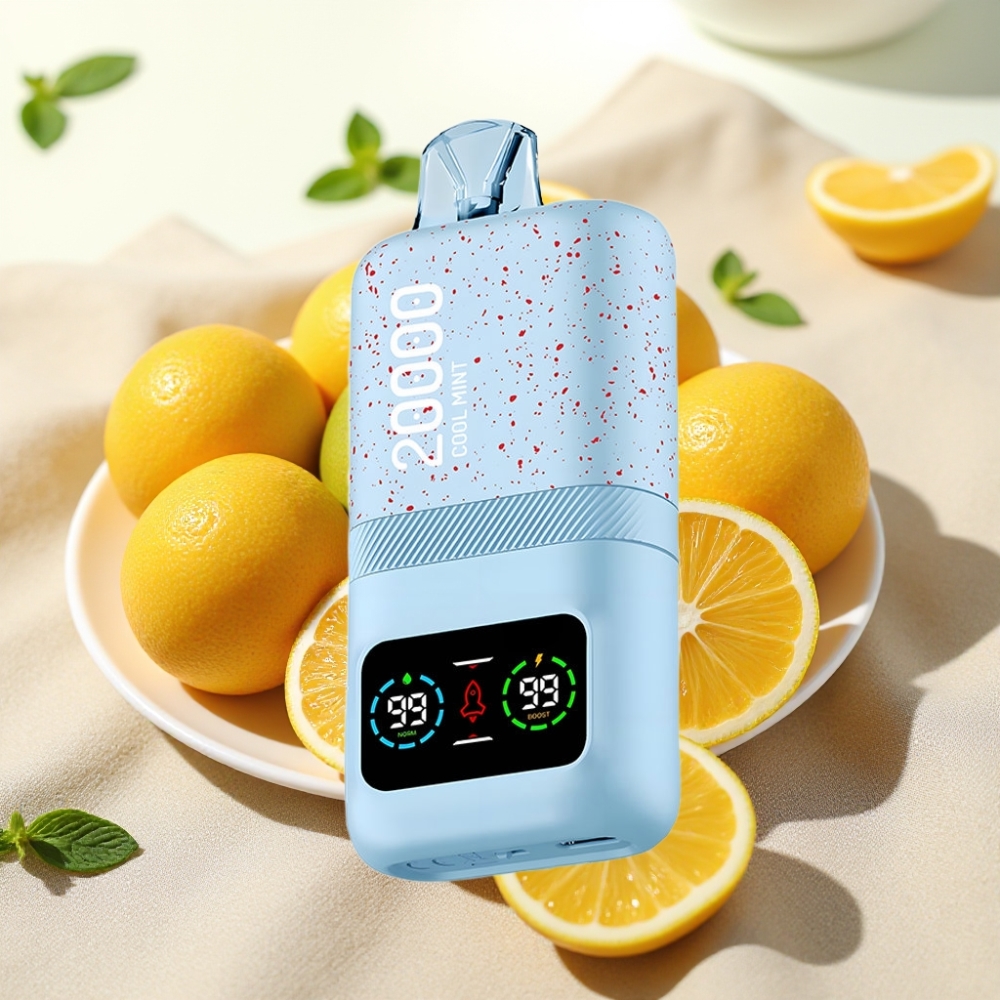 Aivono AIM MAGIC 20000 Puffs คูลมินต์ 26ml 5% Nicotine Dual Mesh LCD Type-C