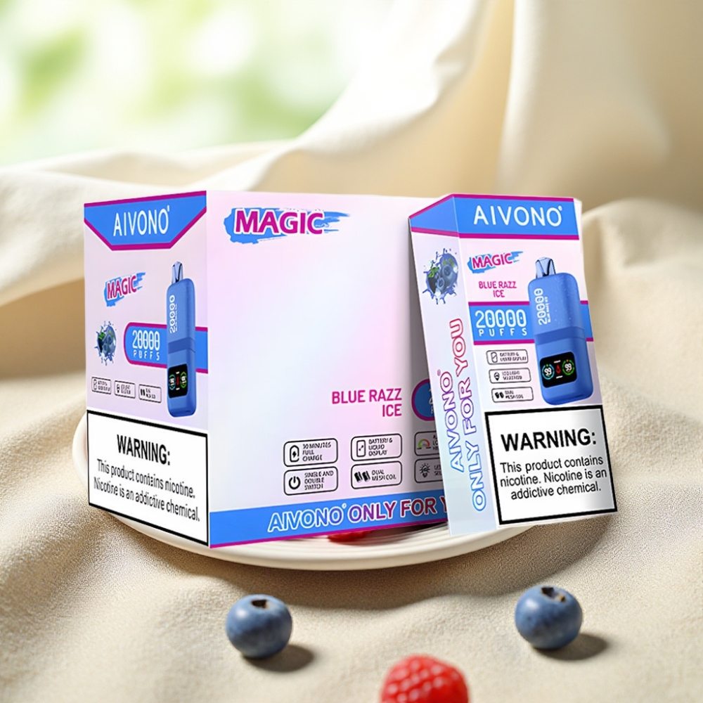Aivono AIM MAGIC 20000 Puffs บลูแรซไอซ์ 26ml 5% Type-C