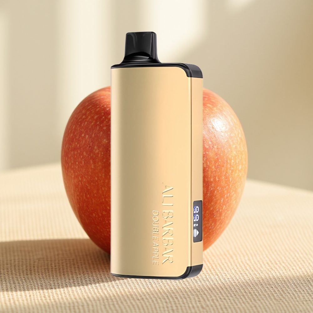 Alibarbar Ingot 9000 Puffs แอปเปิ้ลคู่ 22ml 2350mAh