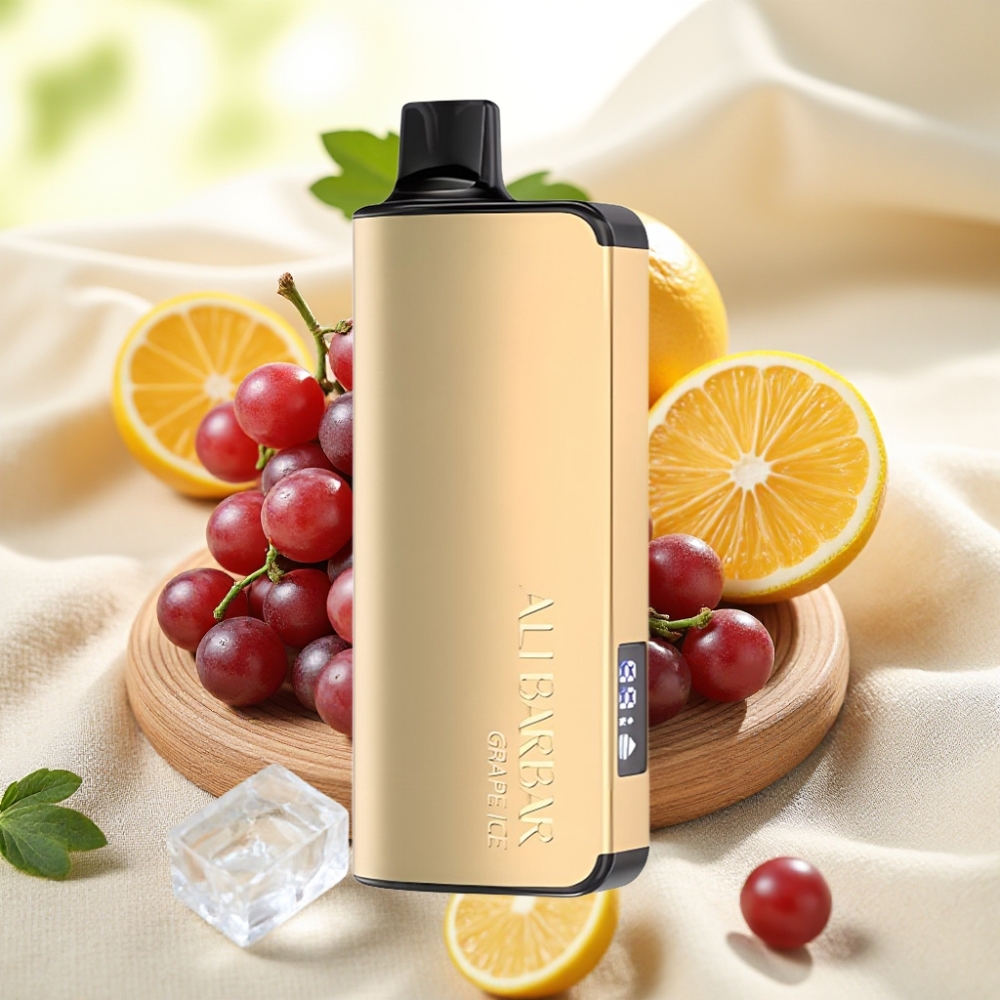 Alibarbar Ingot 9000 Puffs 22ml 2350mah องุ่นไอซ์