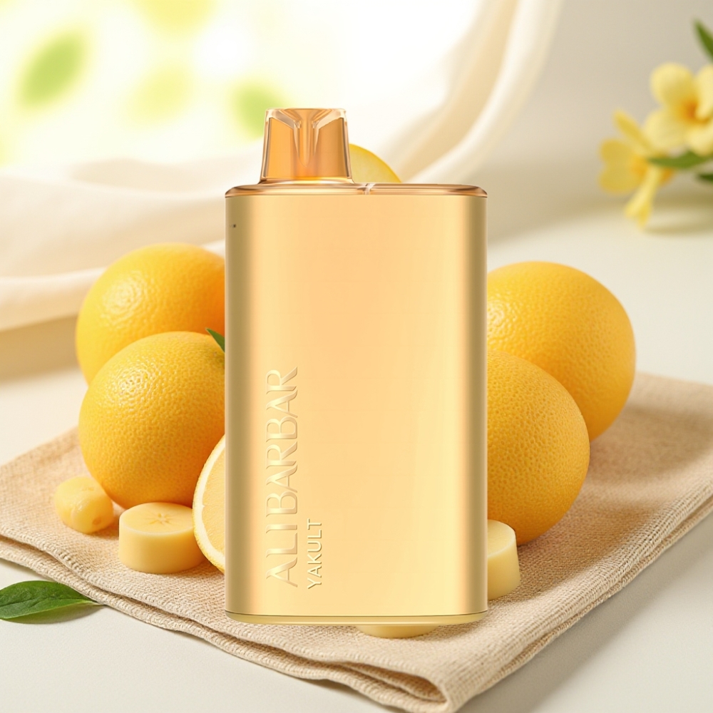 Alibarbar Rich 8000 Puffs แบบใช้แล้วทิ้ง Vape ยาคูลท์ 20ml 8000 พัฟ 2000mAh