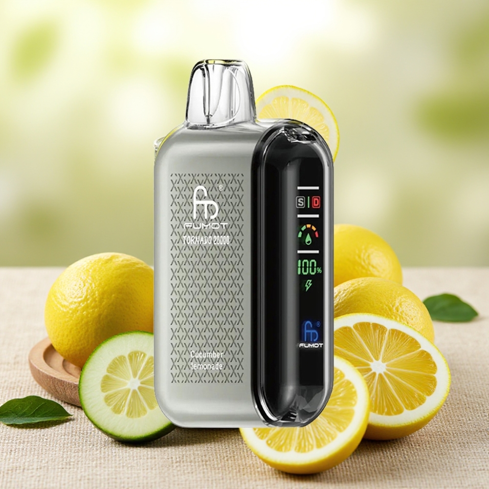 Fumot Tornado 20000 Puffs 20ml 850mAh 2% แตงกวาเลมอนเนด