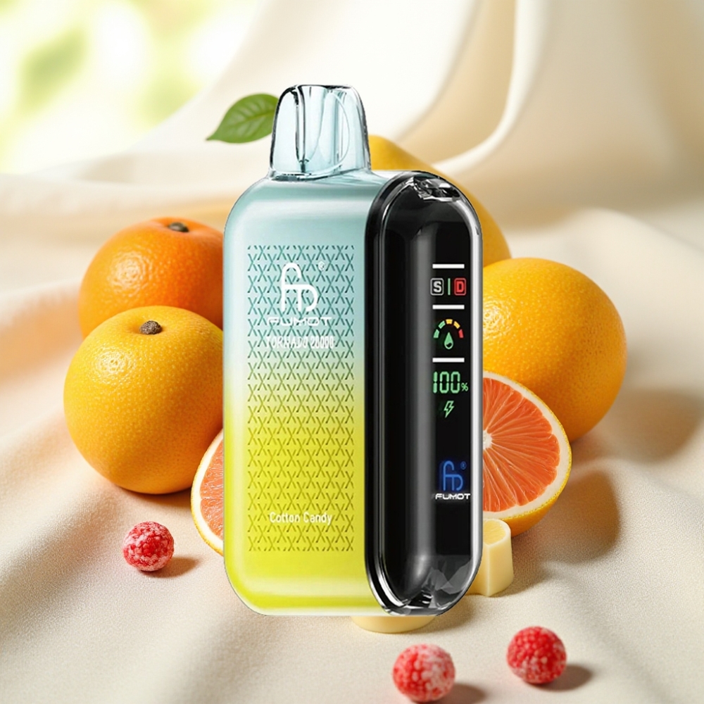 Fumot Tornado 20000 Puffs 20ml 850mAh Cotton Candy