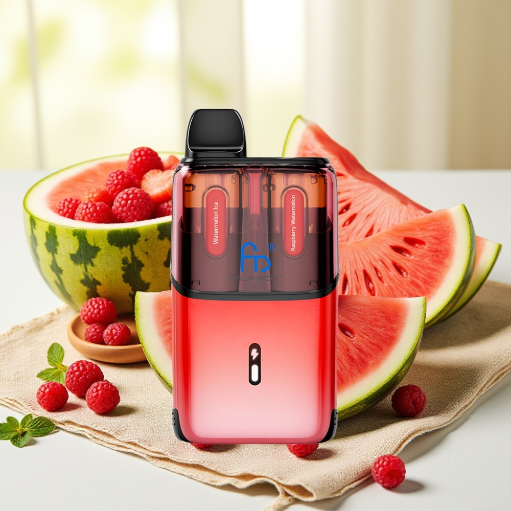 Fumot Ultra T32000 32000 พัฟ 24มล. 800mAh เมล่อนน้ำแข็ง - ราสเบอร์รี่เมล่อน