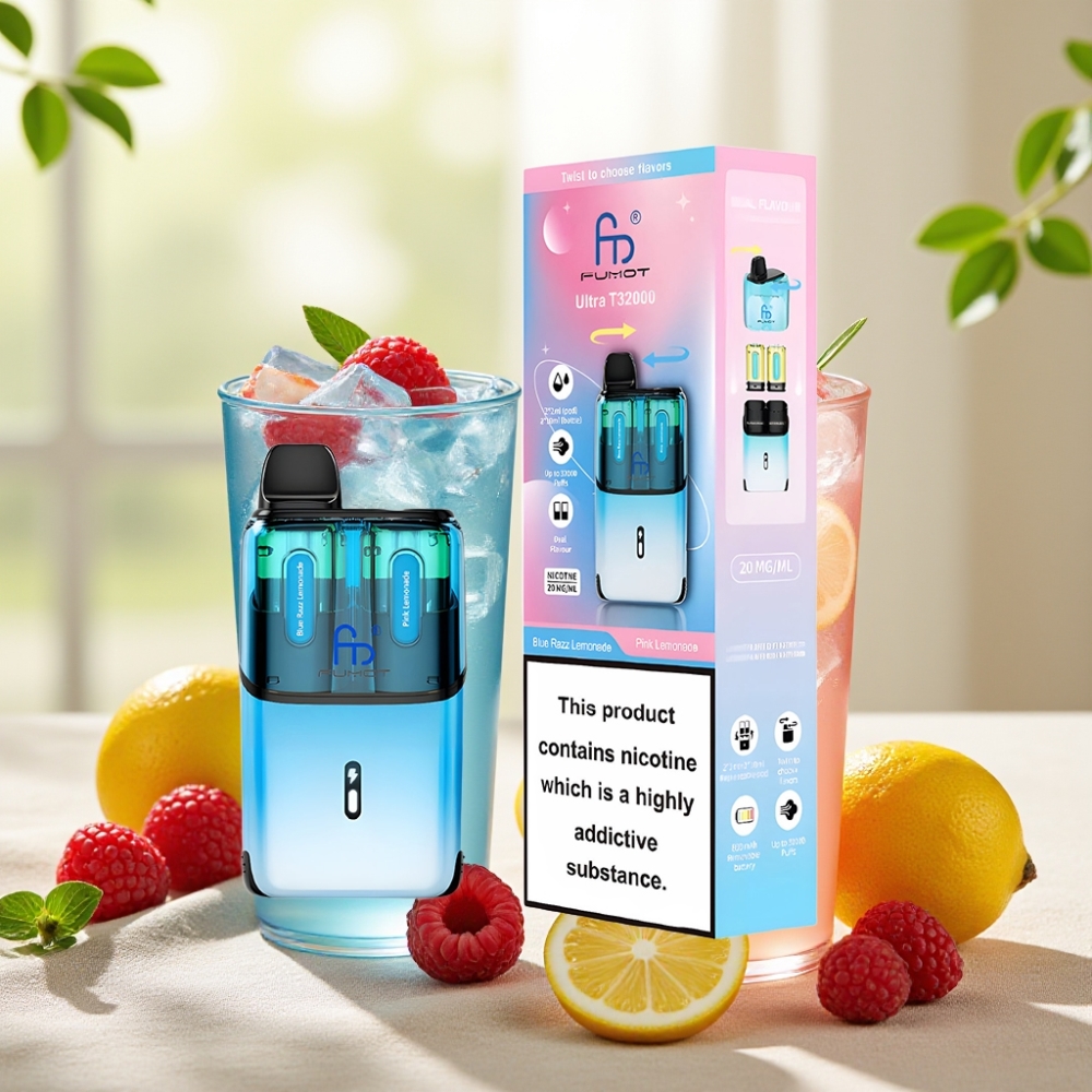 Fumot Ultra T32000 บลูแรซซ์เลมอนเนด 32000 พัฟ 800mAh Type-C