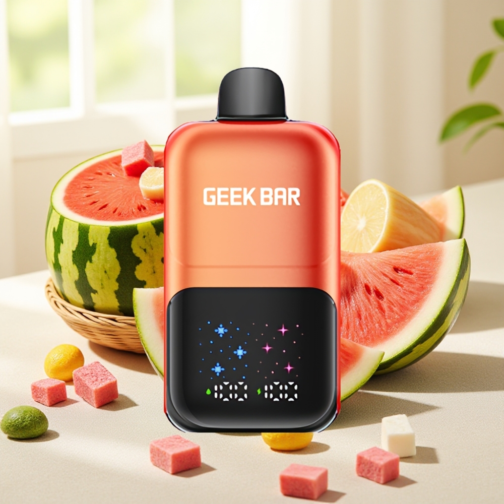GEEK BAR 2GO 50000 Puffs 20mL 5% แตงโมบับเบิลกัมไอซ์