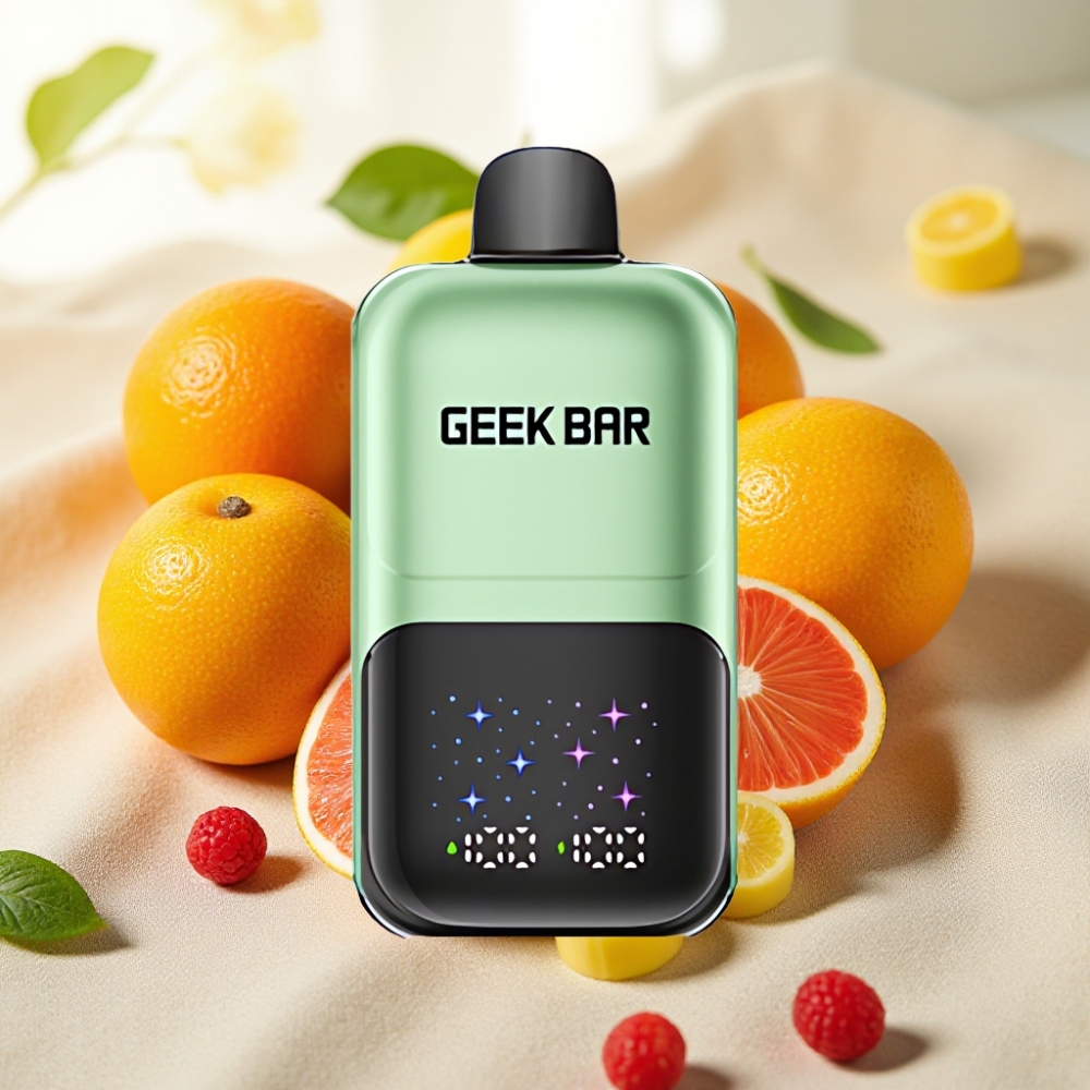 GEEK BAR 2GO 50000 Puffs 20mL 5% กลิ่นผลไม้เปรี้ยว & ลูกอมเปรี้ยว