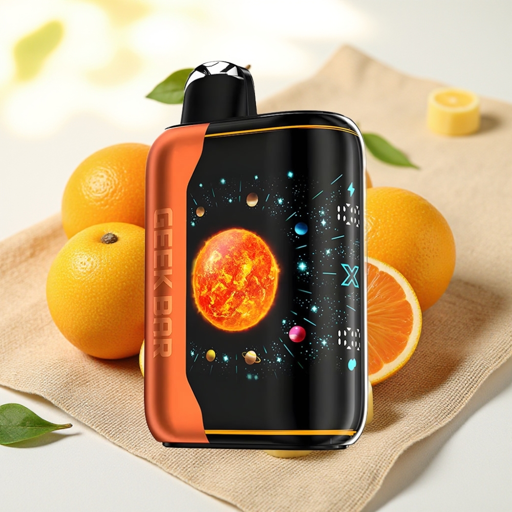 GEEK BAR Platinum Edition 25000 พัฟ พันช์ แบตเร็ว หน้าจอโค้ง 2% นิโคติน