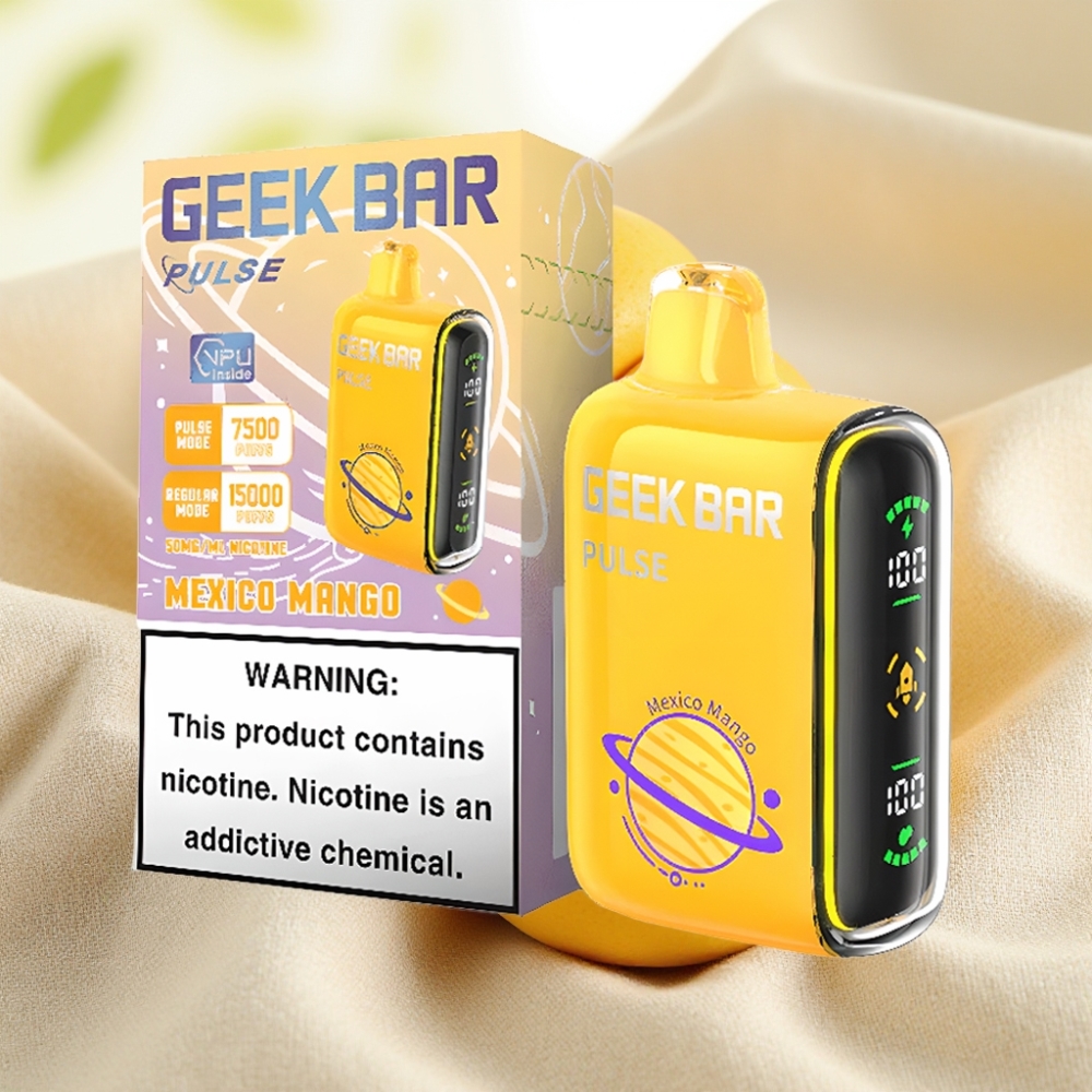 GEEK BAR Pulse 15000 Puffs 16ML 5% 650mAh USB Type-C