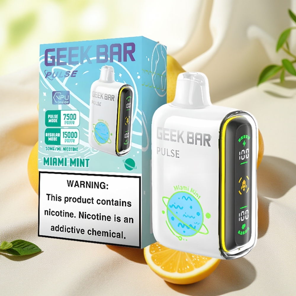 GEEK BAR Pulse 15000 Puffs 16ML 5% 650mAh USB Type-C
