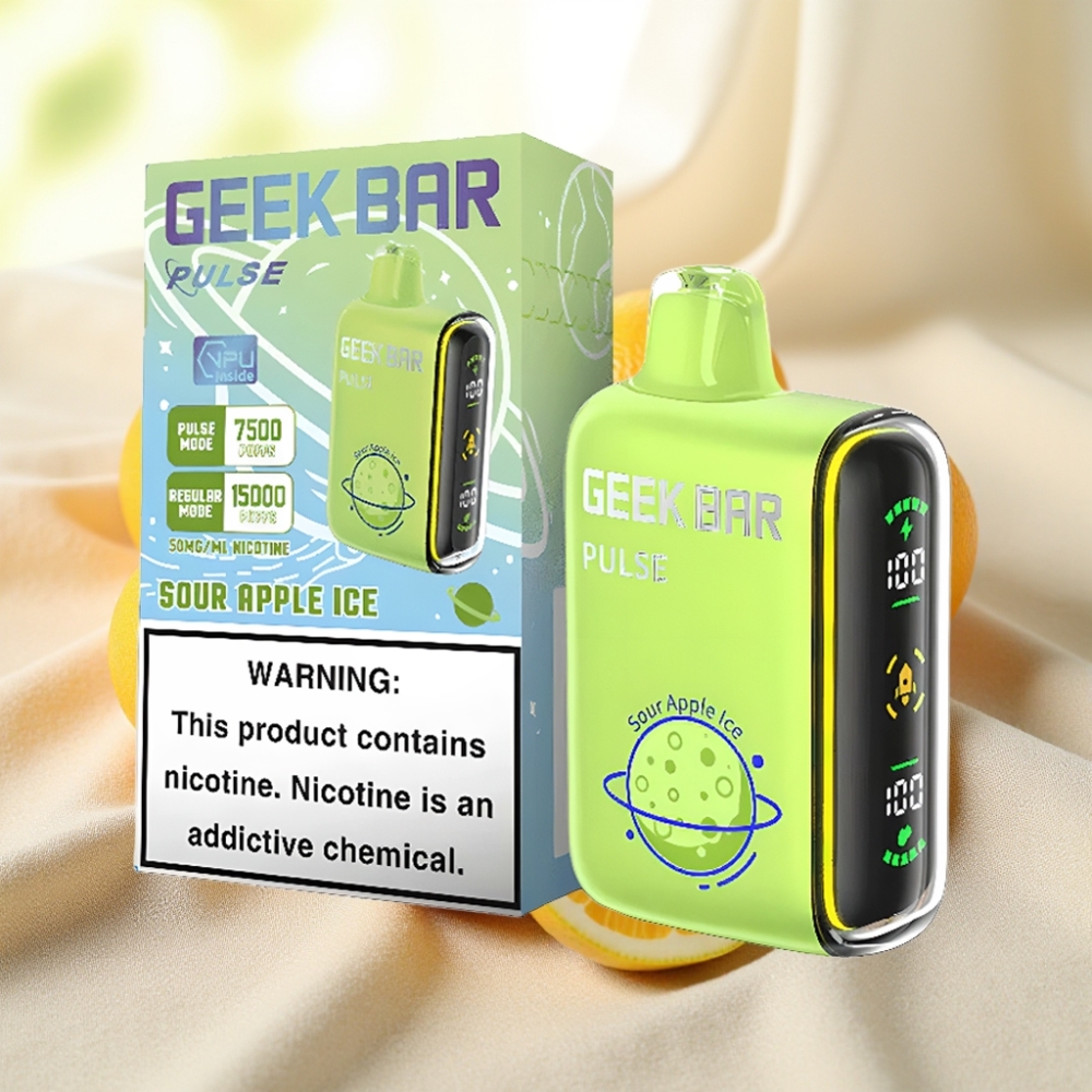 GEEK BAR Pulse 15000 Puffs 16ML 5% 650mAh USB Type-C