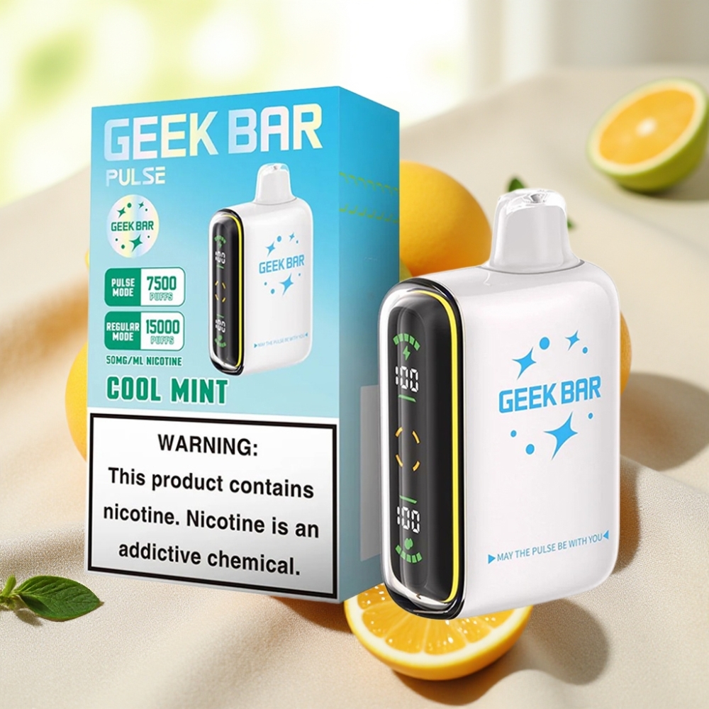 GEEK BAR Pulse 15000 Puffs 16ML 5% 650mAh USB Type-C