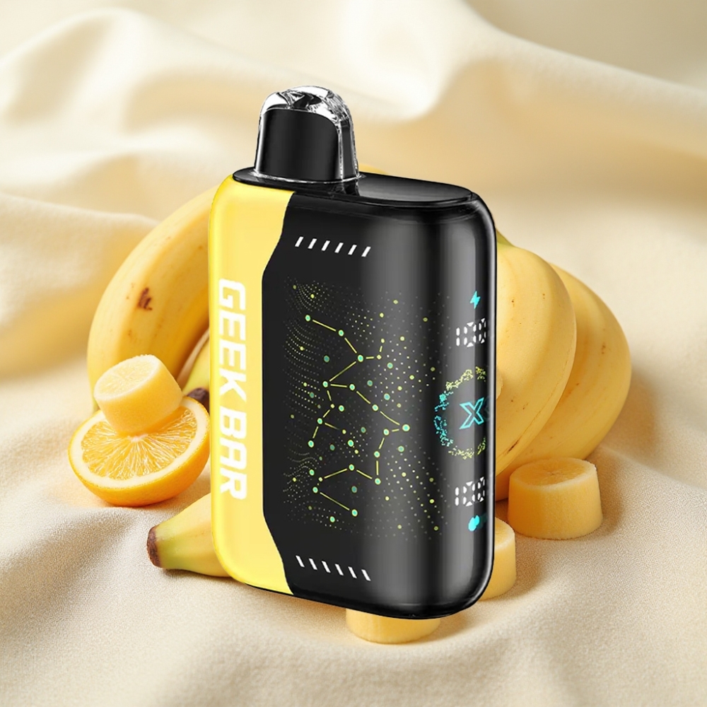 GEEK BAR Pulse X 25000 พัฟ 18mL 0-5% นิโคติน Dual คอยล์ตาข่าย