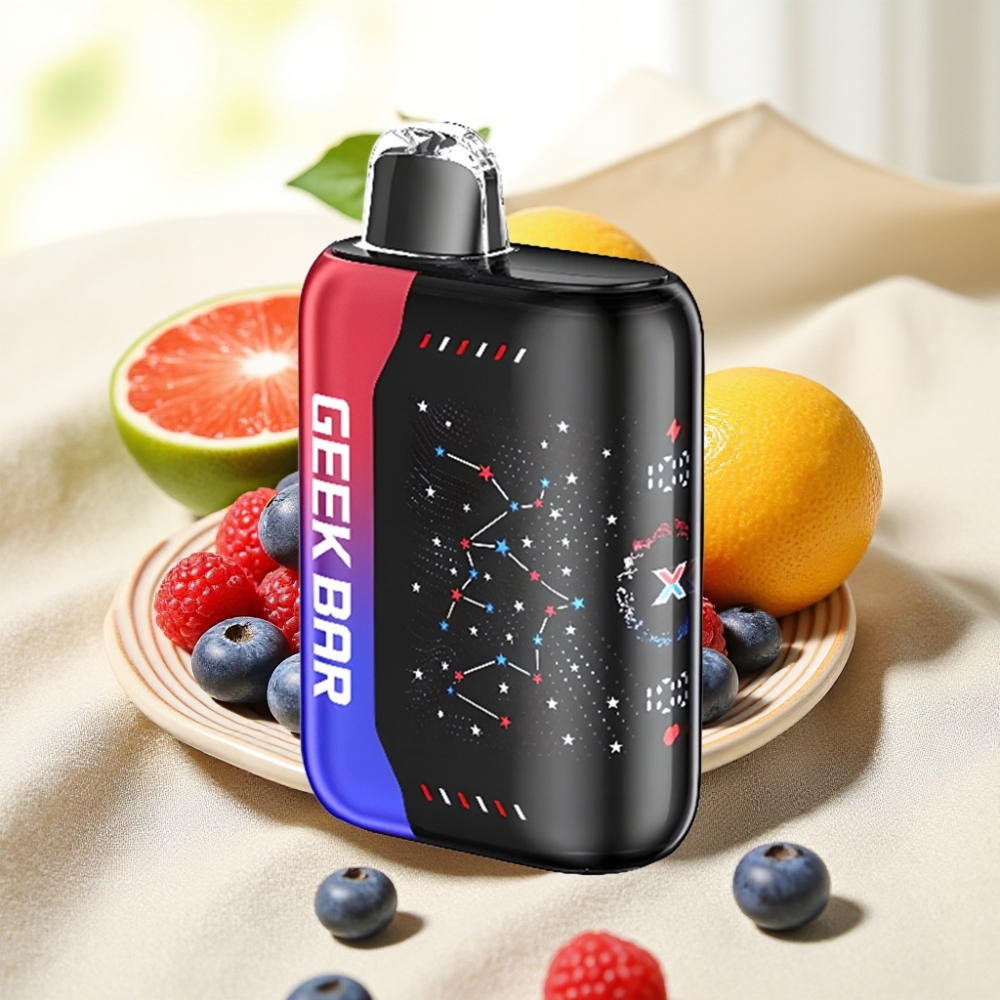 GEEK BAR Pulse X 25000 พัฟ 18mL 0-5% นิโคติน ฉบับ Patriot