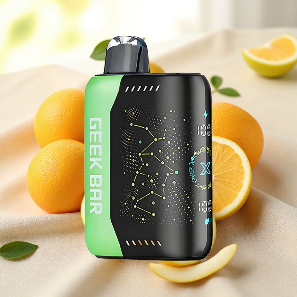 GEEK BAR Pulse X 25000 Puffs 18mL 0-5% นิโคติน Dual คอยล์ตาข่าย