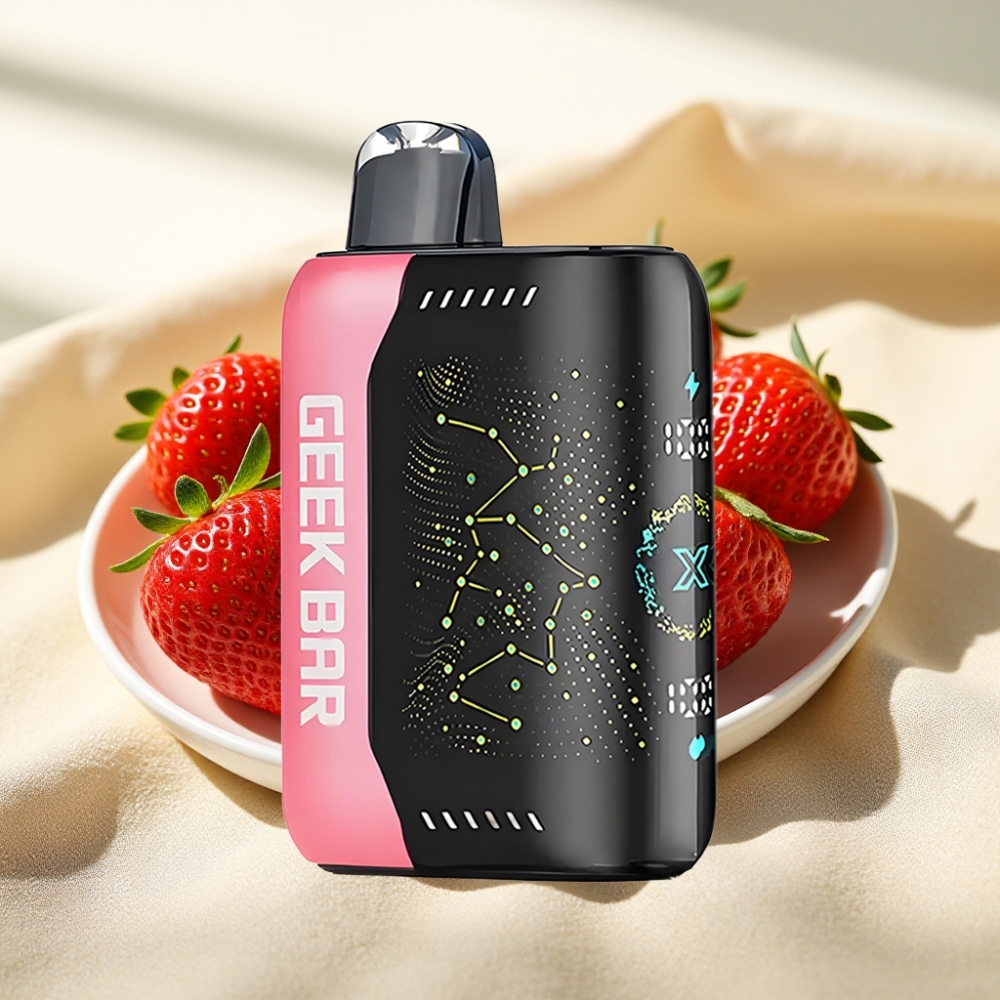 GEEK BAR Pulse X 25000 Puffs 18mL 0-5% นิโคติน Dual คอยล์ตาข่าย