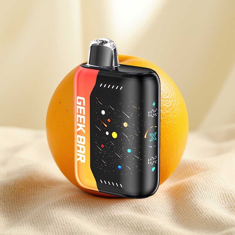 GEEK BAR Pulse X 42K Puffs Meteor Edition ส้มมังกร 820mAh Dual Mesh 5%