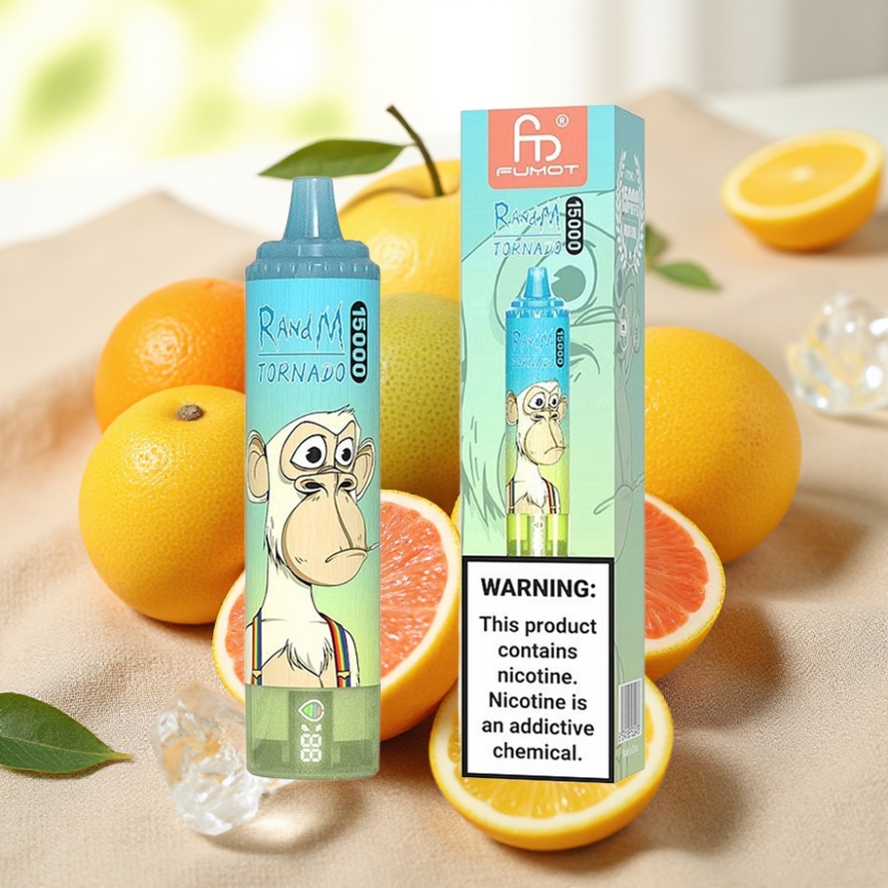 Fumot RandM Tornado 15000 พัฟ Ice Pop แบต 850mAh Type-C 25ml