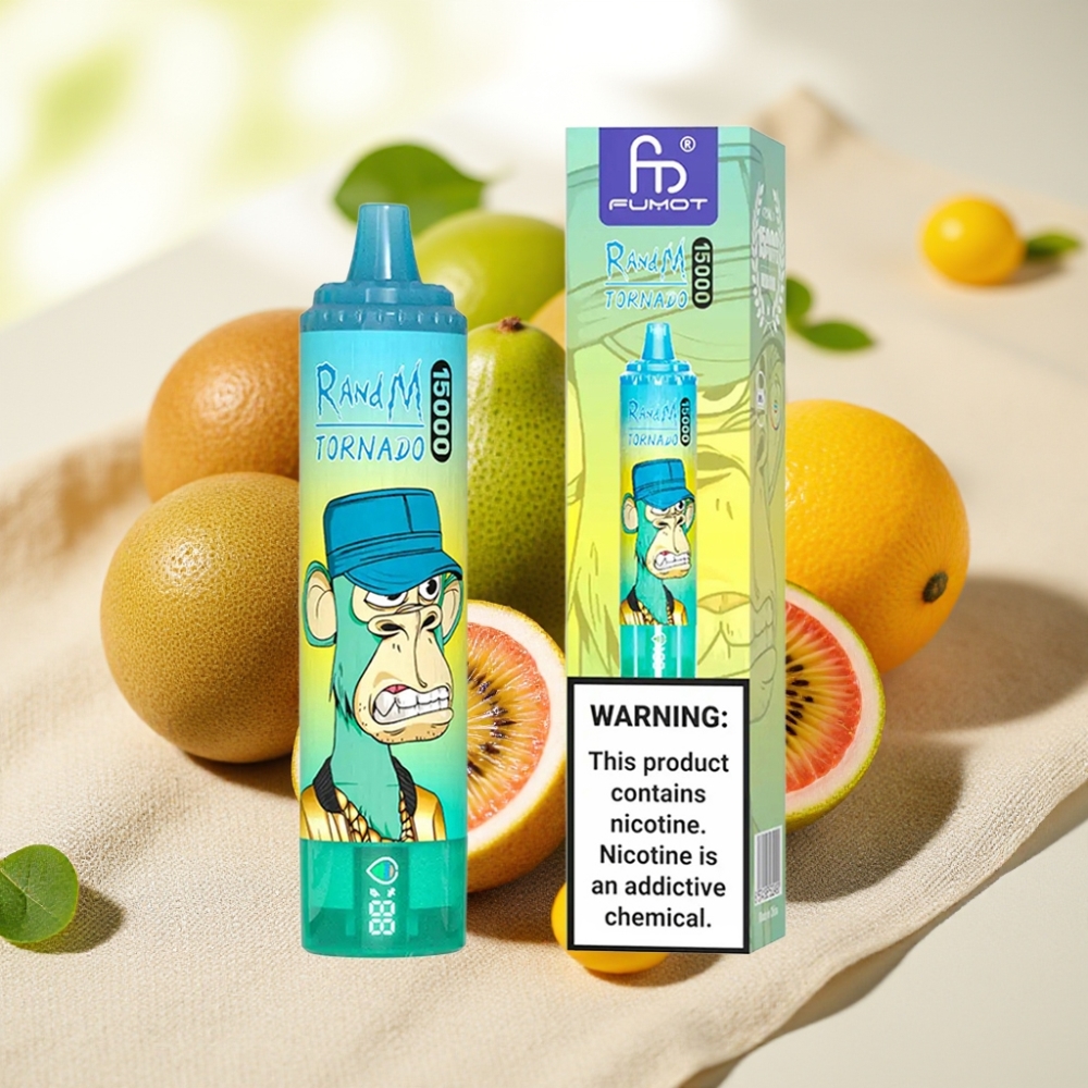 Fumot RandM Tornado 15000 Puffs 25ml 850mAh Kiwi Passion Fruit Guava